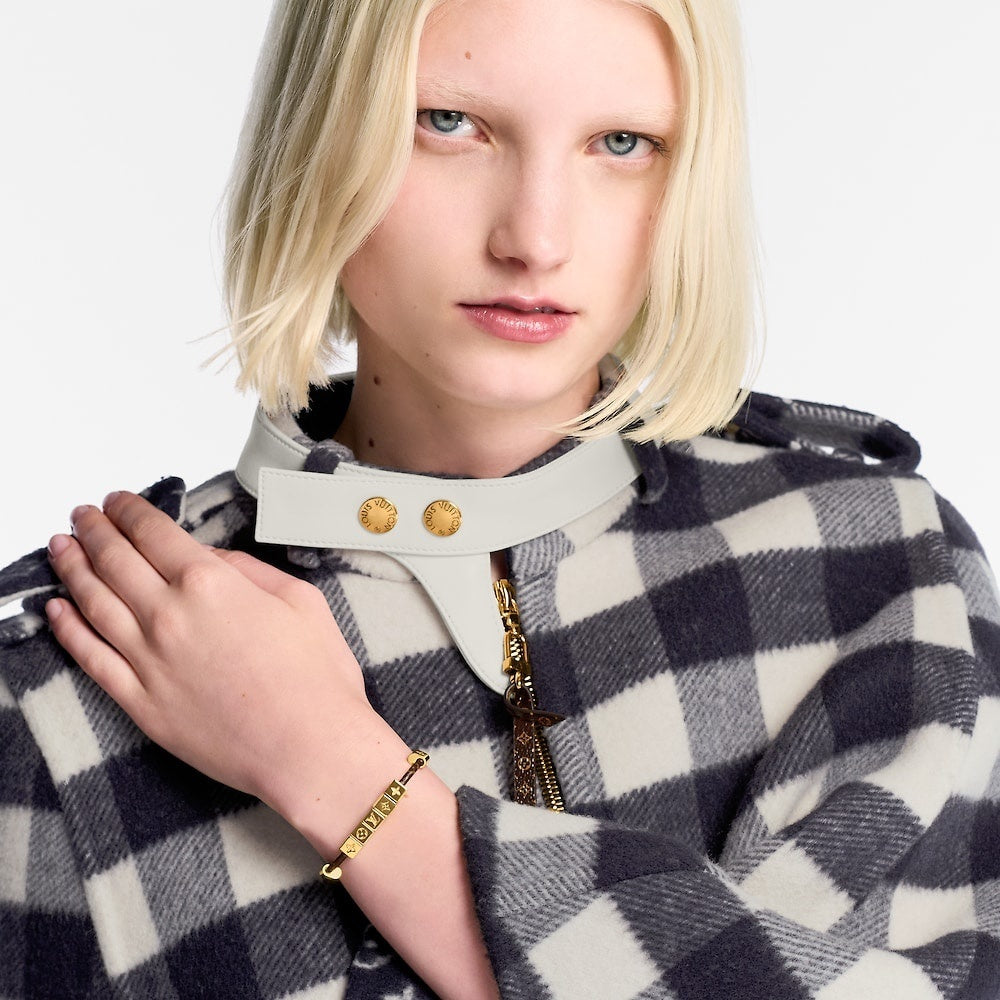 Louis Vuitton Lv Cube Bracelet Monogram Brown M8918Z