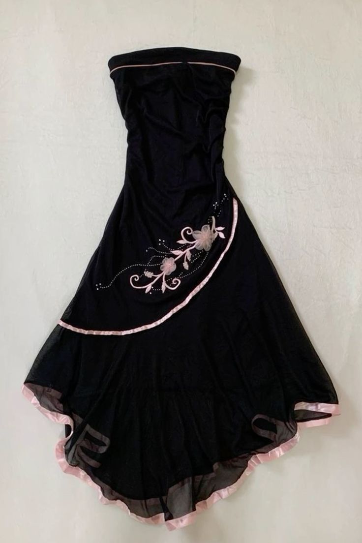 Black Fashion Dresses Birthday Prom Gowns