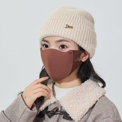 -Maillard Mask Autumn/Winter Warm Mask Riding Windproof and Cold Keeping Mask(1 piece)