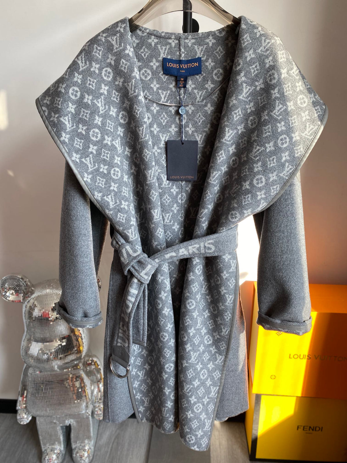 Luxury LUV Wrap Coat 027