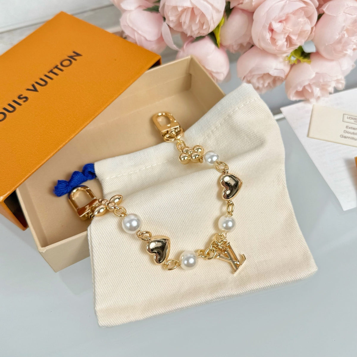 Louis Vuitton Lv Logo Bag Charms