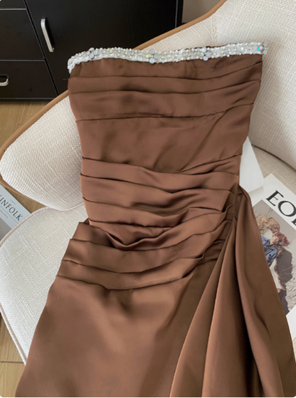 Chic Ball Gowns Brown Homecoming Dresses 16Th Birthday Outfits