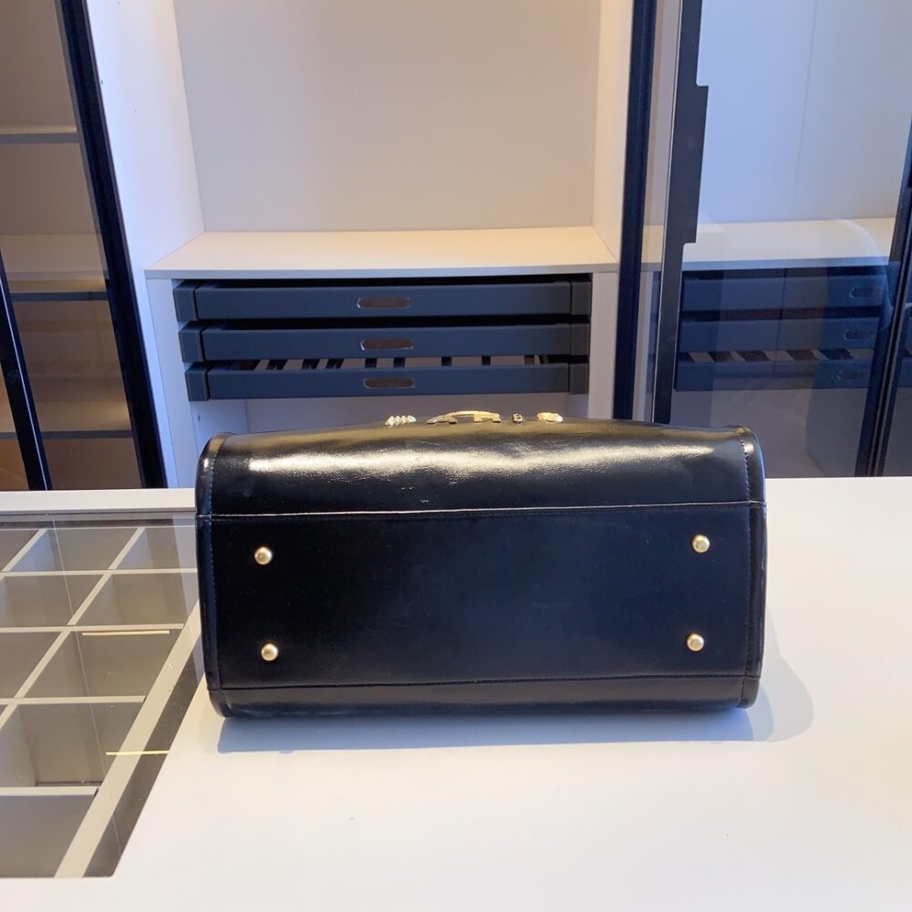 Chanel Deauville Large Shopping Bag Black 38Cm