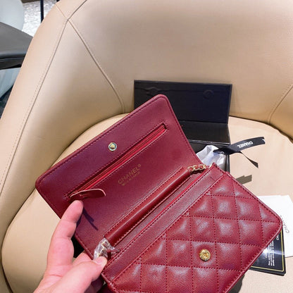 CHANEL WOC MINI RED