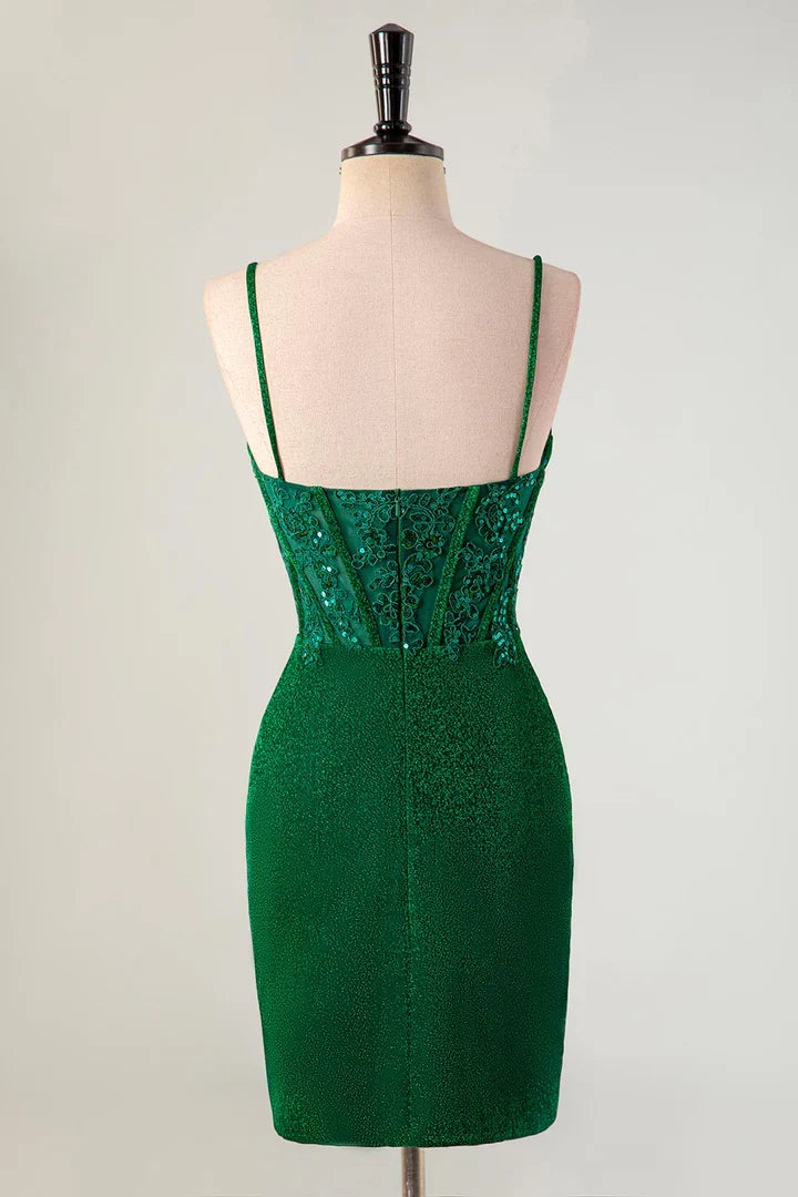 Fitted corset back to school dress
