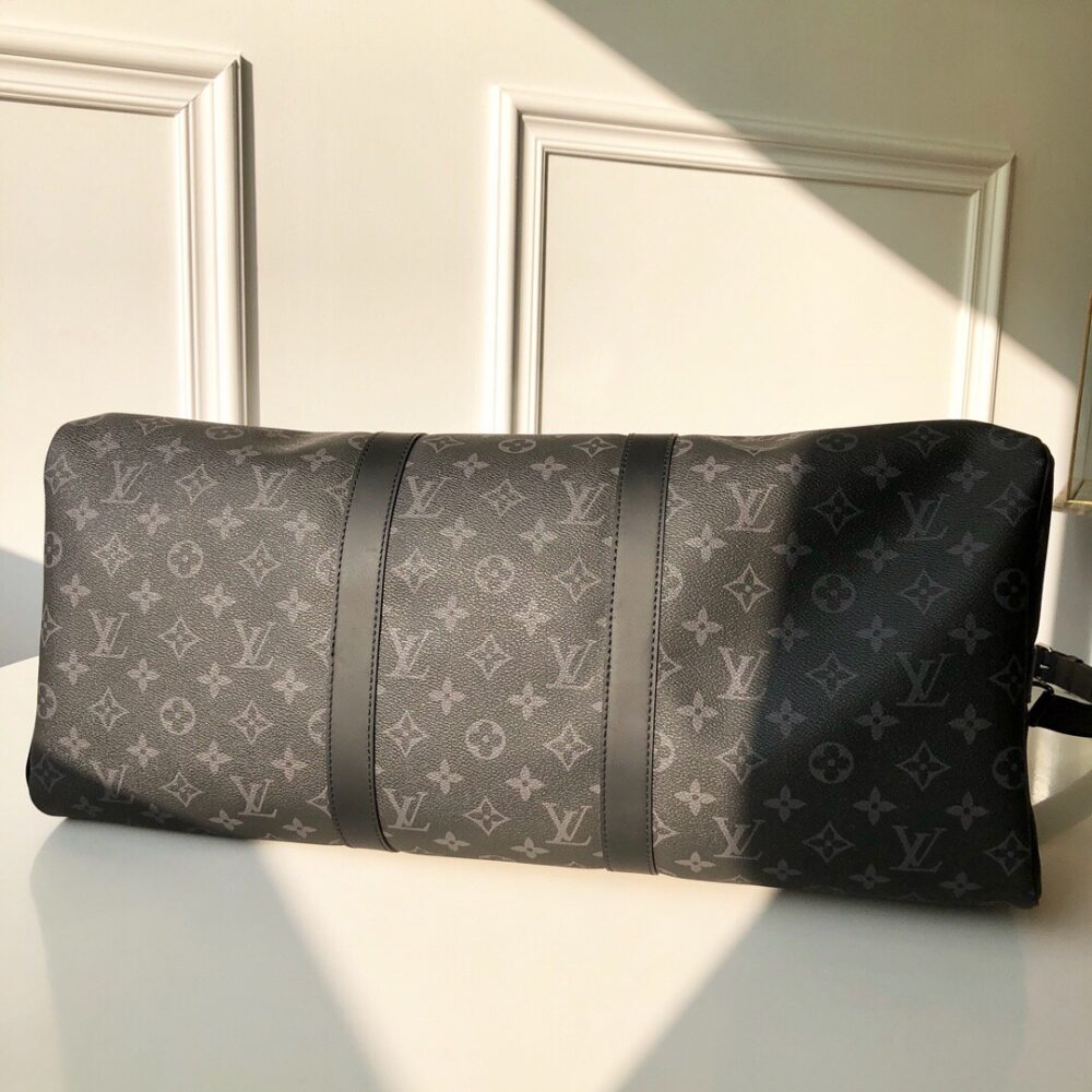 Louis Vuitton Keepall Bandouliere 55 Monogram Eclipse Canvas 55cm LV M40605