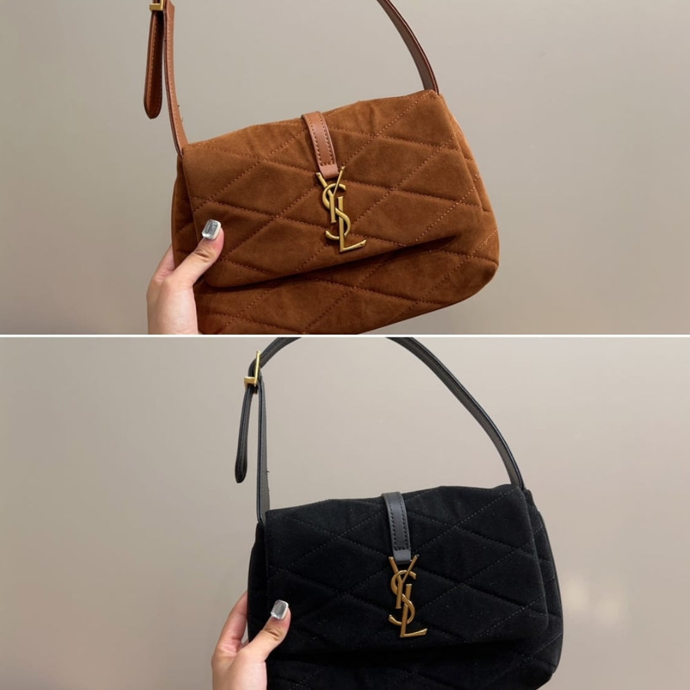 Saint Laurent Le 5 À 7 Hobo Bag Black 27Cm