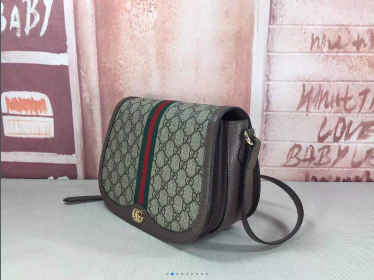 Gucci Ophidia GG Small Shoulder Beige