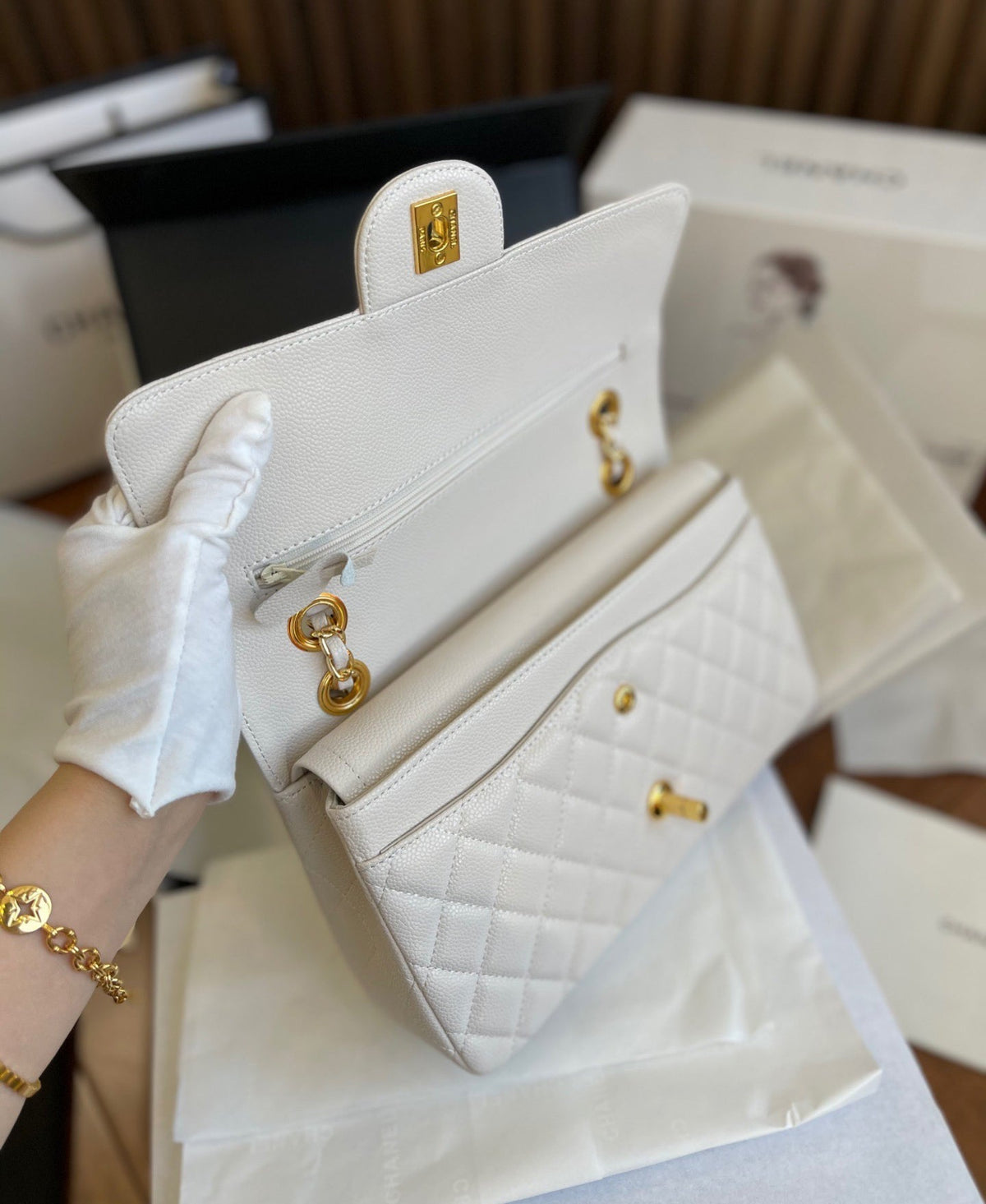 Chanel Mini Flap Bag Calfskin