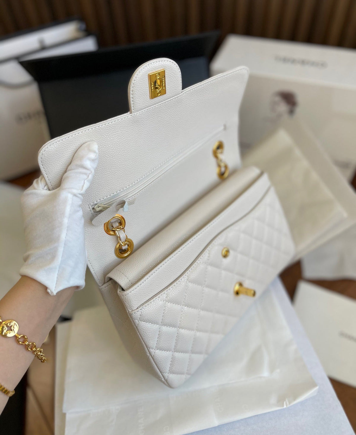 Chanel Mini Flap Bag Calfskin