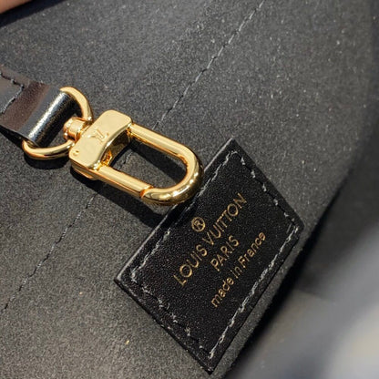 Louis Vuitton Petit Bucket Black 24Cm M59961