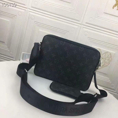 Louis Vuitton Bags Louis Vuitton Shoulder Bag Monogram Eclipse Trio M69443