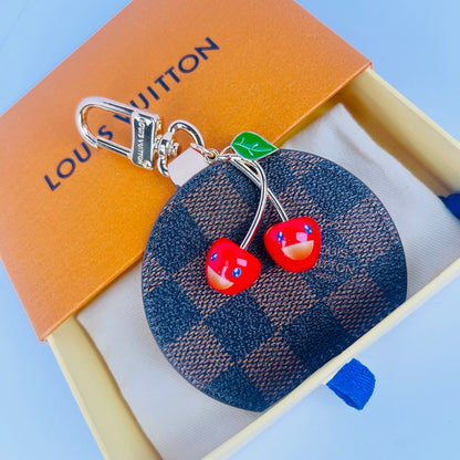 Louis Vuitton Cerise And Blooming Flowers Bag Charms