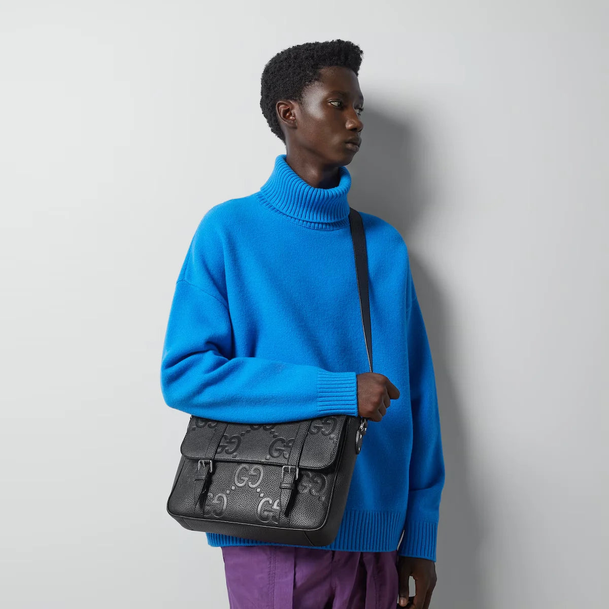 GUCCI Jumbo GG medium messenger bag