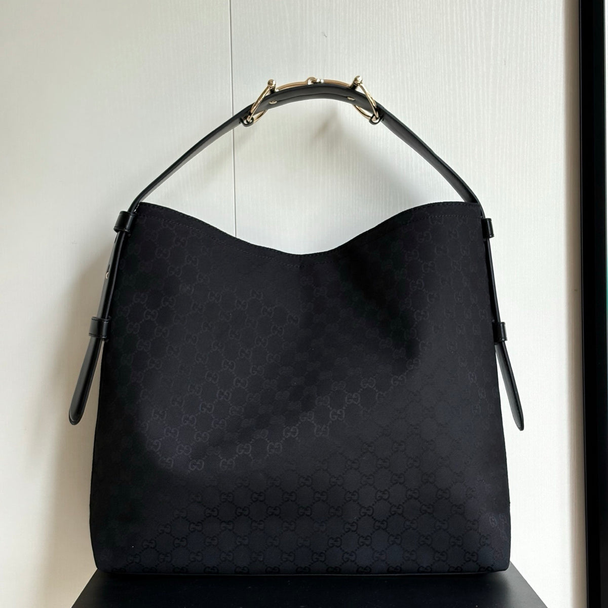 Gucci Beatrix Large Tote Bag Black 40Cm