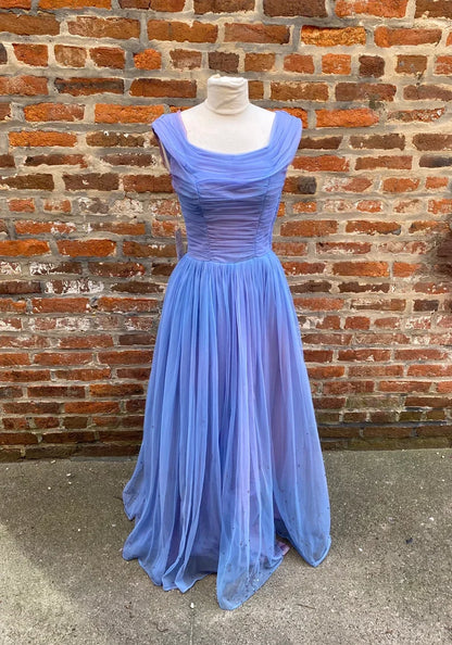Purple Shiny Vintage Fashion Elegant Exquisite Beading Long Tulle Prom Gown Evening Gown Party Dress gh3412
