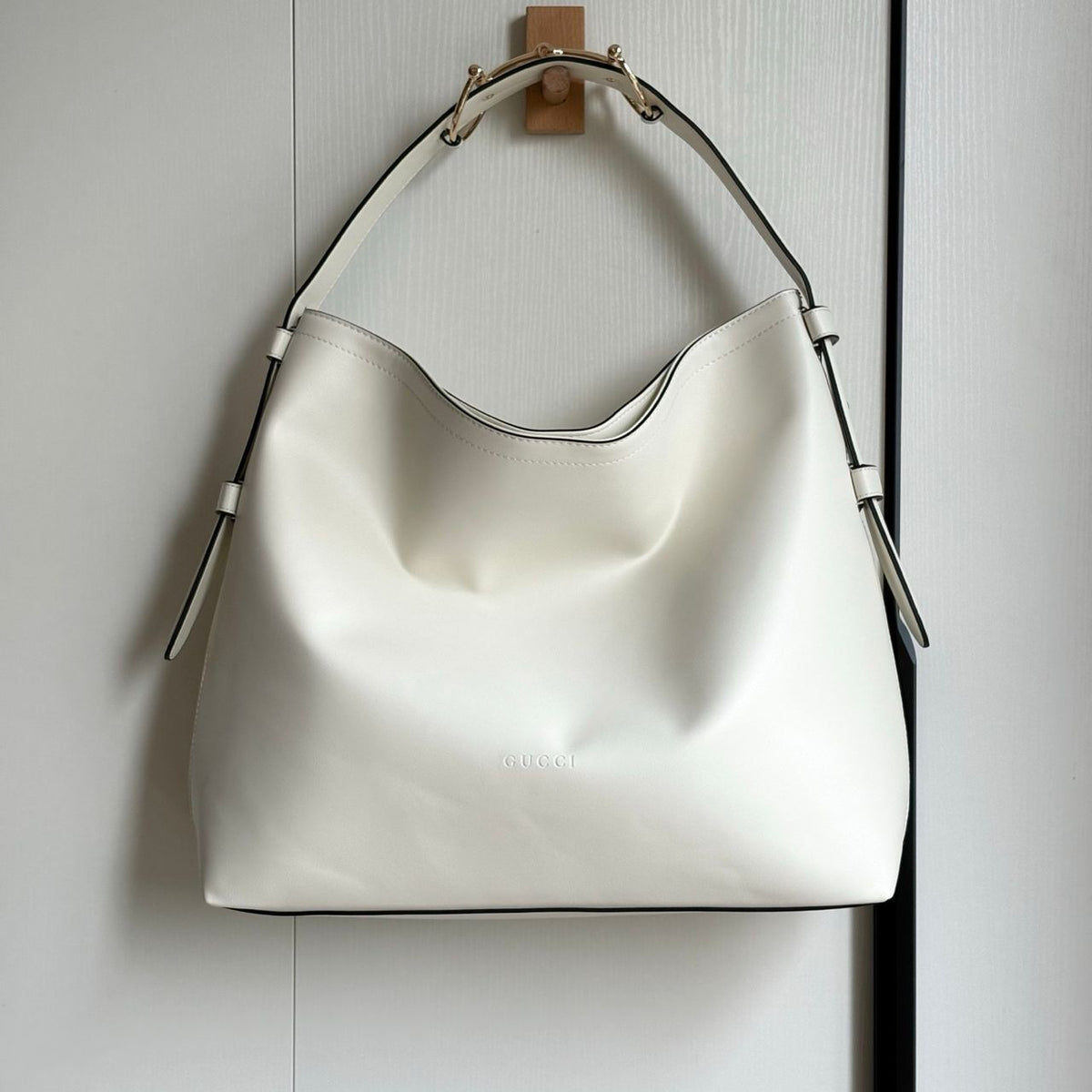 Gucci Beatrix Large Tote Bag White  40Cm