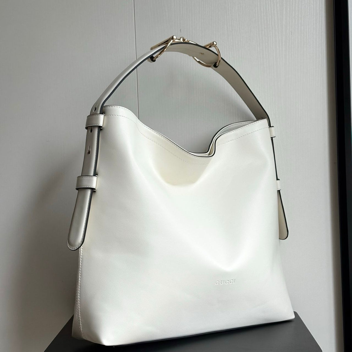 Gucci Beatrix Large Tote Bag White  40Cm