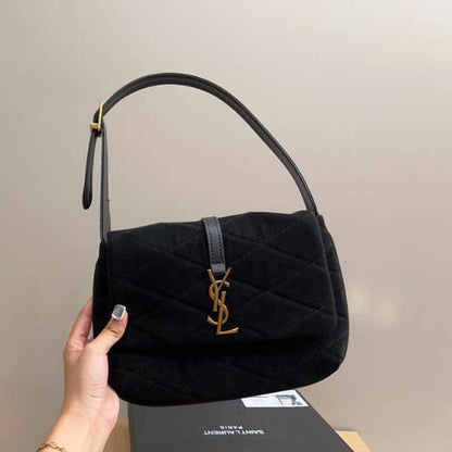 Saint Laurent Le 5 À 7 Hobo Bag Black 27Cm