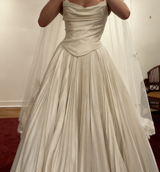 Modest Wedding Dress Ball Gowns Strapless White Satin Long Wedding Dress Brides Dresses Bridal Gown