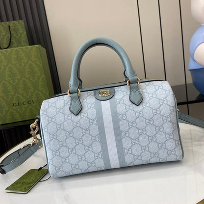 GUCCI OPHIDIA GG MINI TOP HANDLE BAG