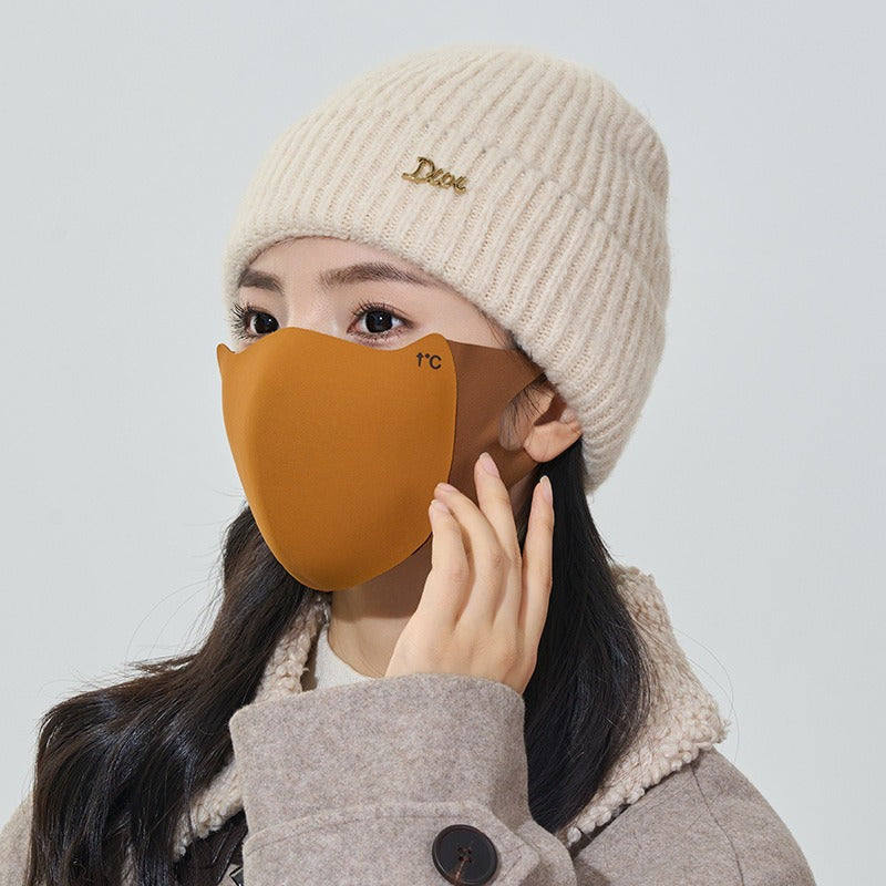 -Maillard Mask Autumn/Winter Warm Mask Riding Windproof and Cold Keeping Mask(1 piece)