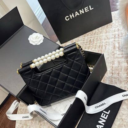 Chanel New Pearl Clutch Bag