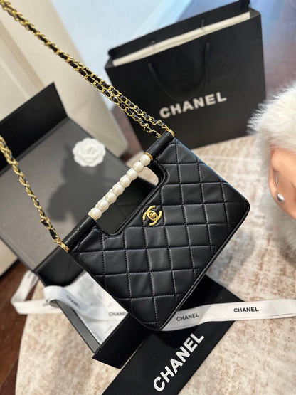 Chanel New Pearl Clutch Bag