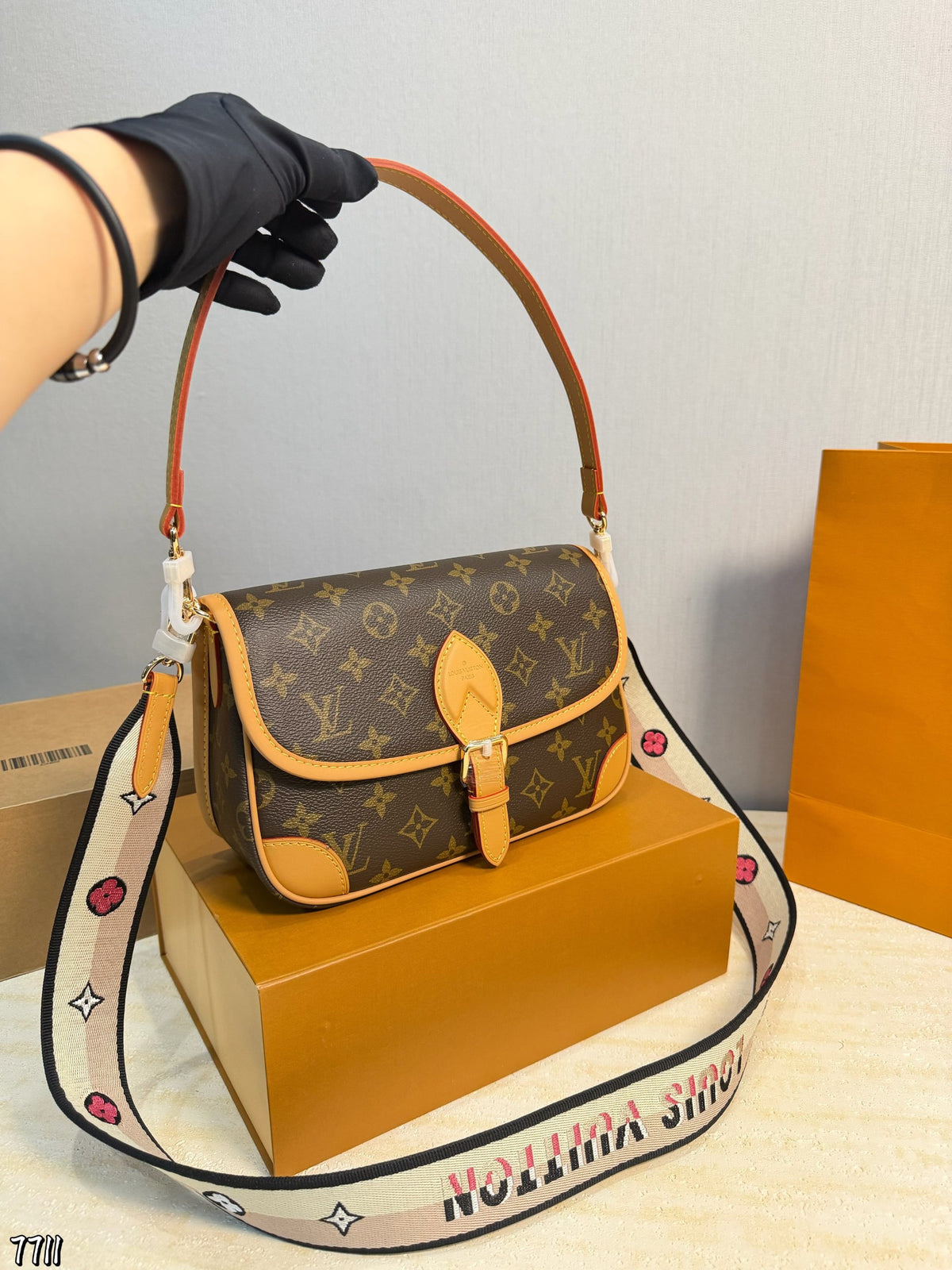 Louis Vuitton Diane Monogram Brown Bag