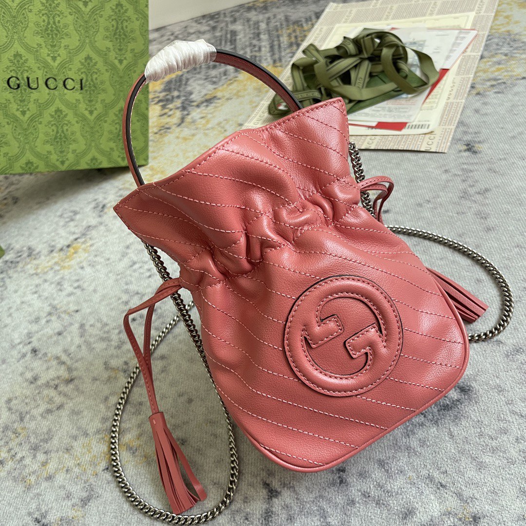 Gucci Blondie Mini Bucket Bag (HIGH-END GRADE)