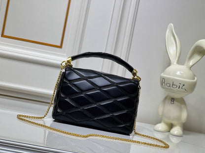 GO-14 PM Malletage  Handbags LV