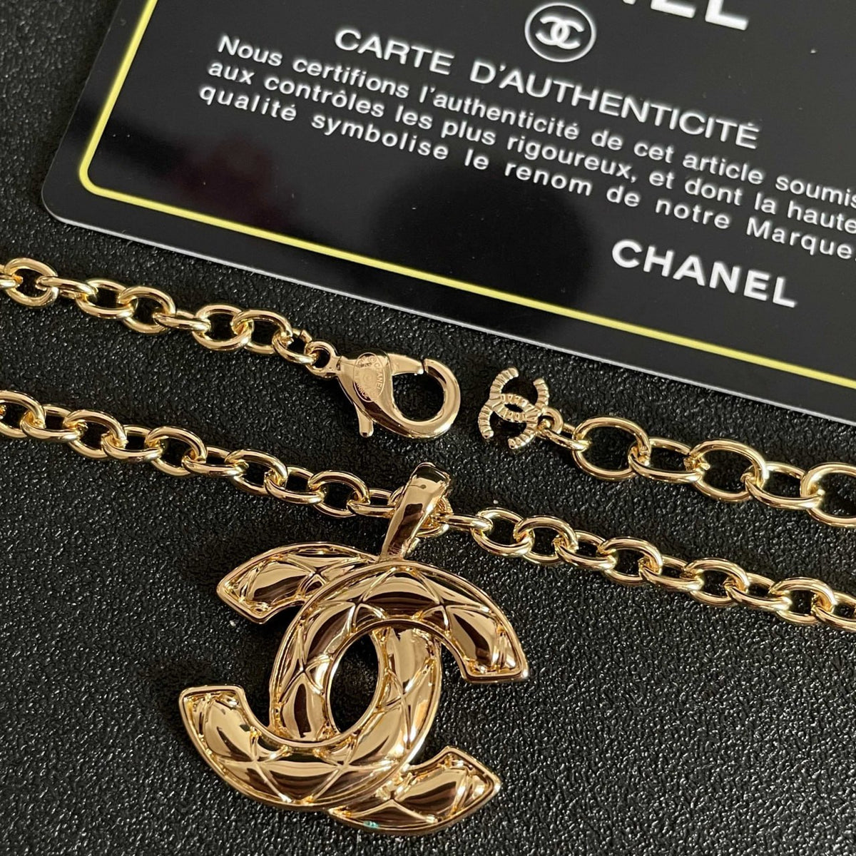 Chanel Coco Mark Long Necklace