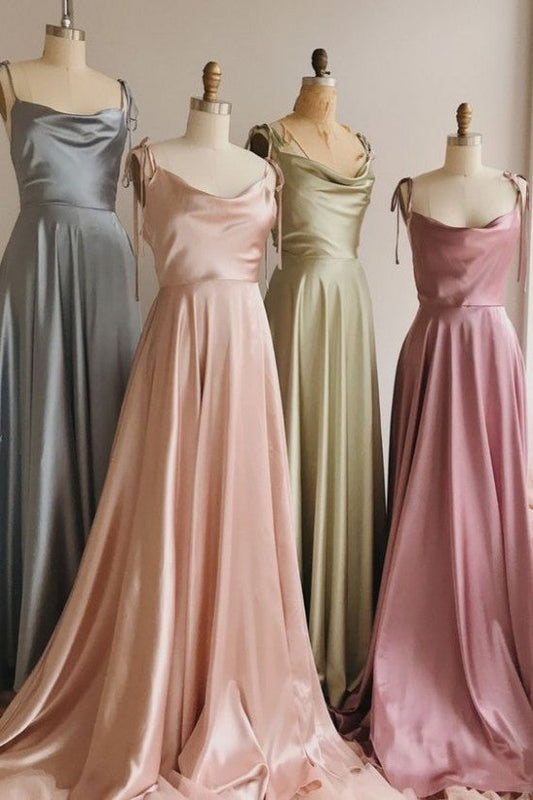 Simple Long Prom Dresses Formal Evening Gowns  C2418