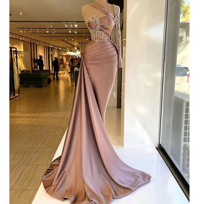 Lace prom dresses, evening dresses, custom make prom dress, arabic prom dress, new arrival evening dresses, fashion evening gowns, elegant prom dress C1897