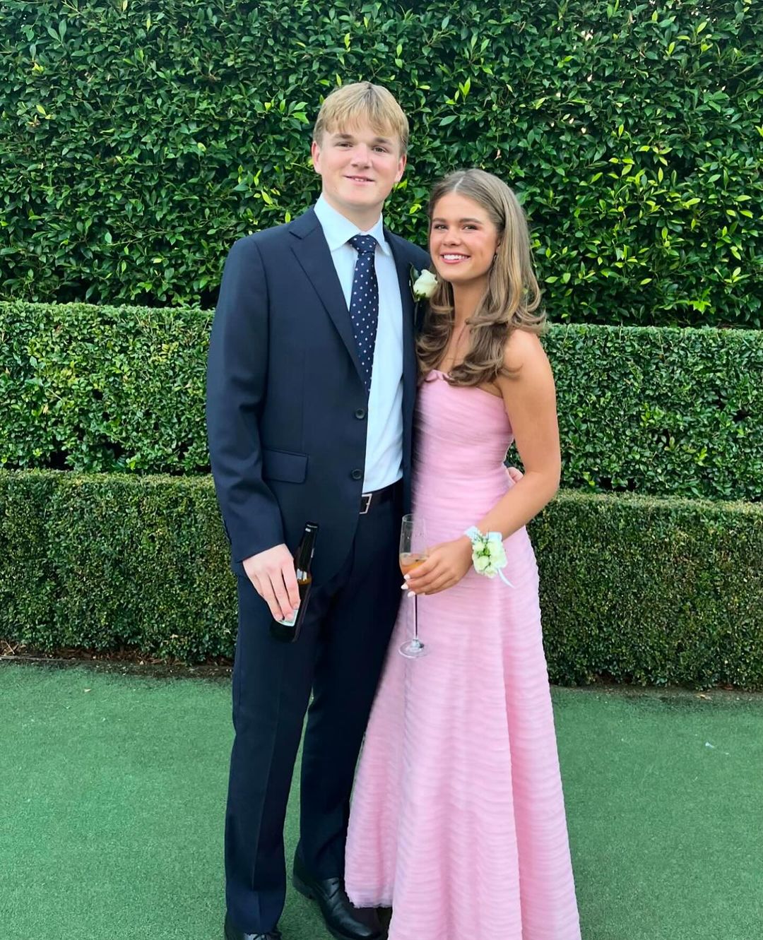 Strapless Pink Long Prom Dresses Prom Gowns