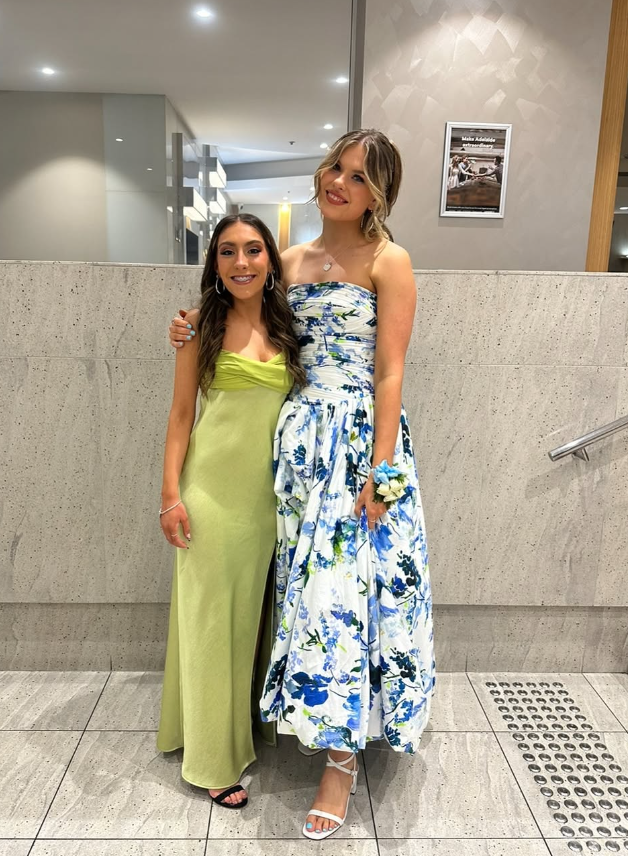 Strapless Print Floral Long Prom Dresses Prom Gowns