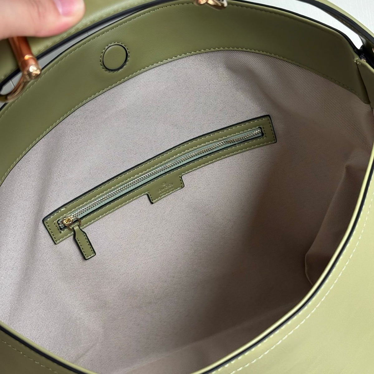 Gucci Beatrix Large Tote Bag Sage Green  40Cm ‎