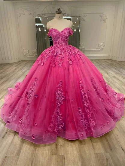 Quinceanera Dress Sweetheart Ball Gown Prom Dresses