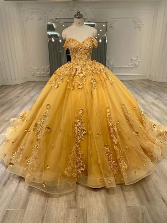 Quinceanera Dress Sweetheart Ball Gown Prom Dresses