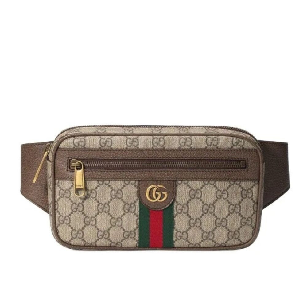 Gucci GG Ophidia Belt Bag Brown 24Cm