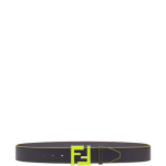 FENDI LEATHER BETL NEON GREEN 40MM