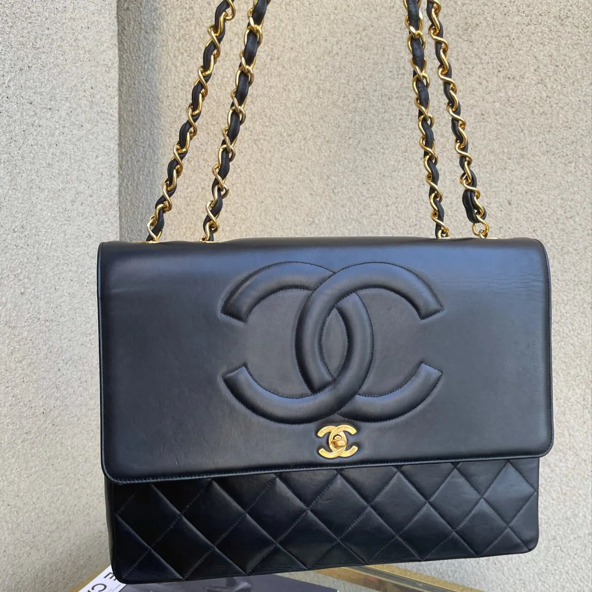CHANEL Classic Flap Maxi 1992 shoulder bag